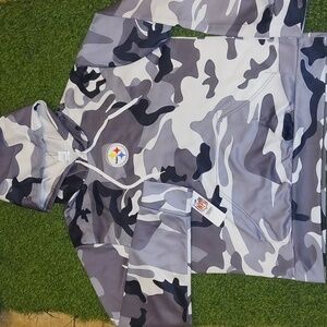 Pittsburgh Steelers Camo Pullover Hoodie Sweatshirt New W Tags